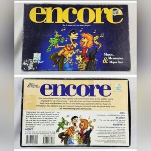 🩵Encore Vintage 1989 Edition Singing Game